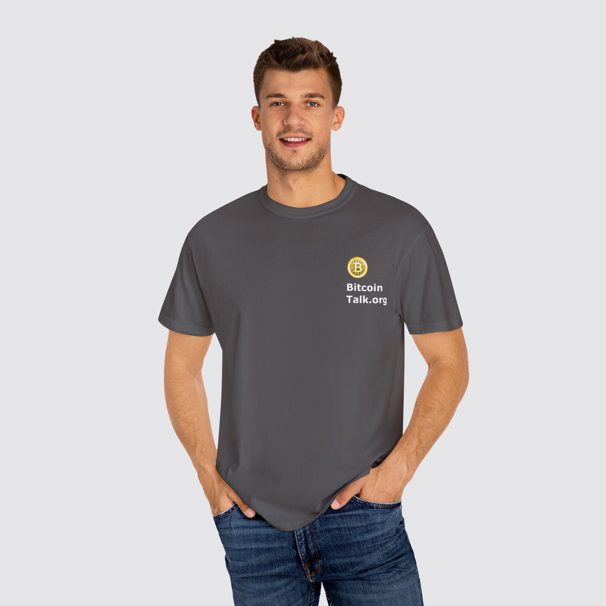 BitcoinTalk Forum – Unisex T-Shirt w/ Front & Back Logo BitcoinTalk Forum - Unisex T-Shirt w/ Front & Back Logo - Image 16