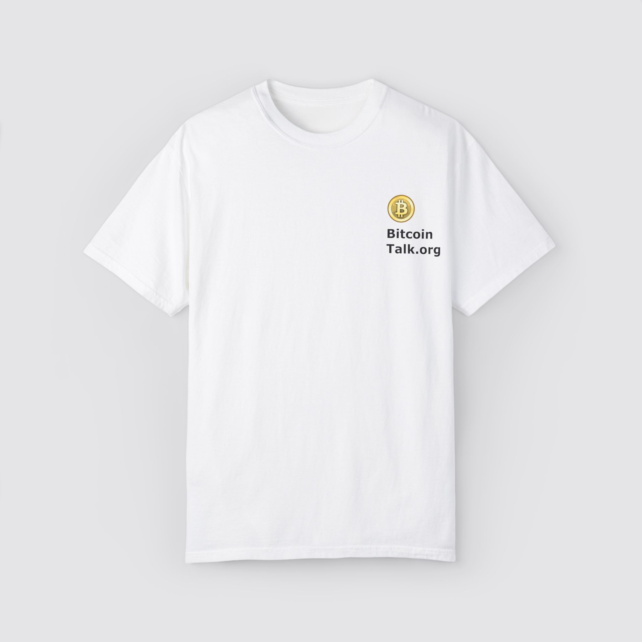 BitcoinTalk Forum – Unisex T-Shirt w/ Front & Back Logo BitcoinTalk Forum - Unisex T-Shirt w/ Front & Back Logo - Image 9