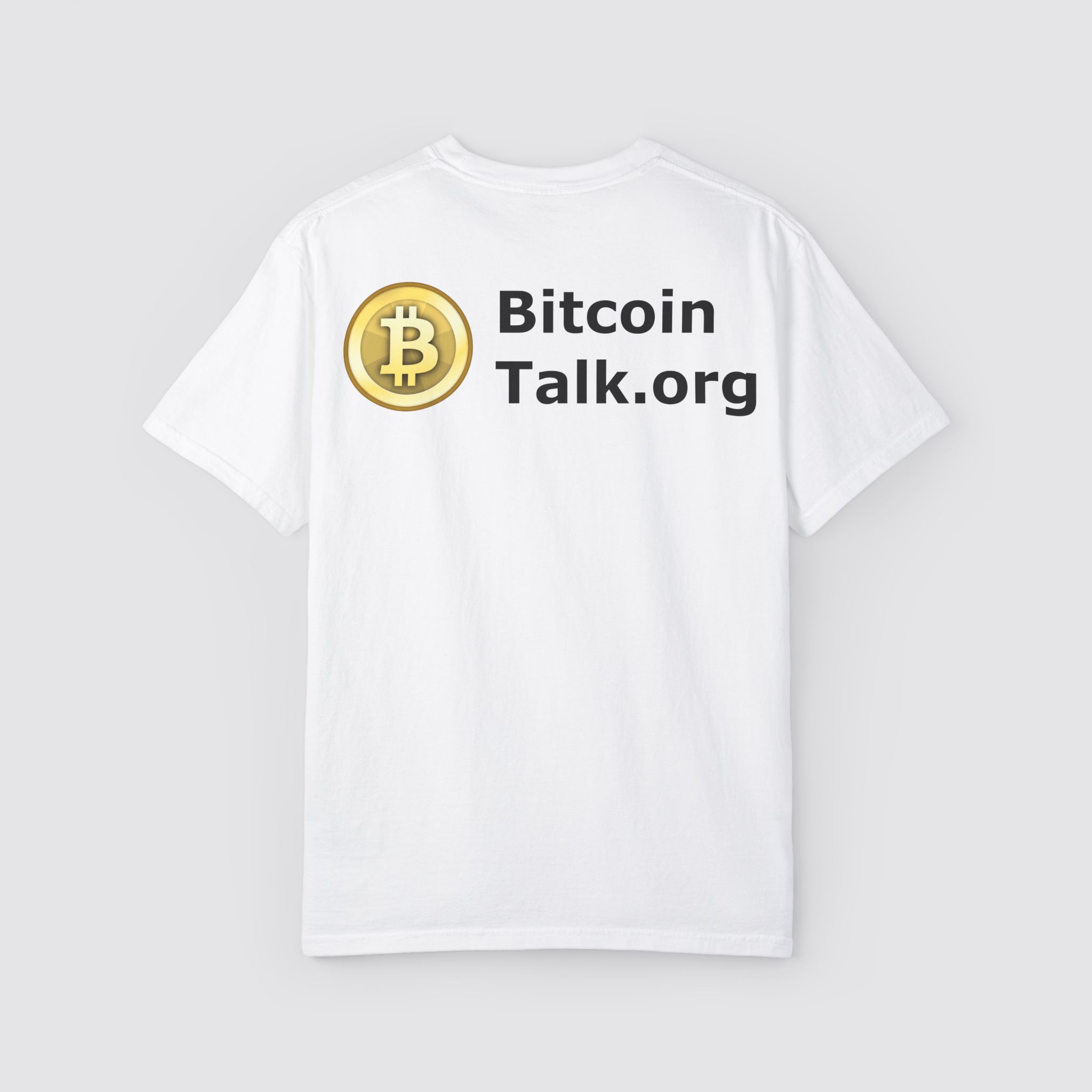 BitcoinTalk Forum – Unisex T-Shirt w/ Front & Back Logo BitcoinTalk Forum - Unisex T-Shirt w/ Front & Back Logo - Image 10