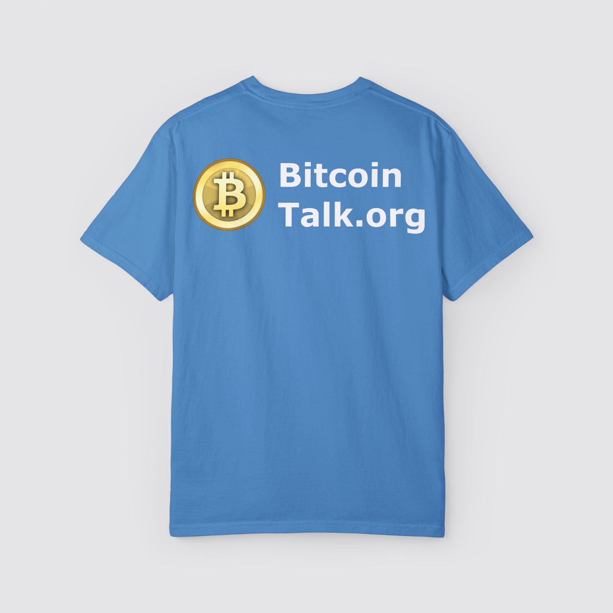 BitcoinTalk Forum – Unisex T-Shirt w/ Front & Back Logo BitcoinTalk Forum - Unisex T-Shirt w/ Front & Back Logo - Image 2