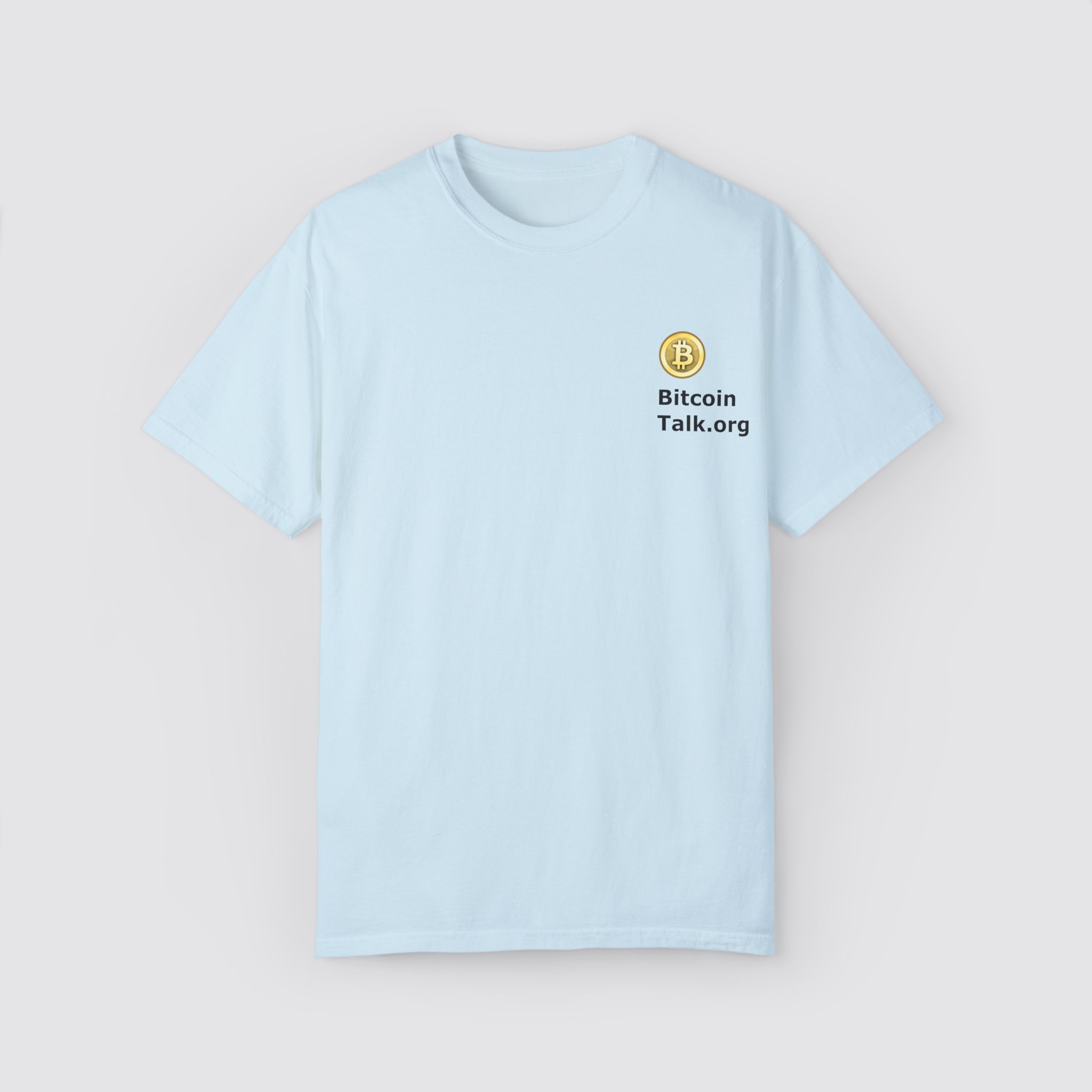 BitcoinTalk Forum – Unisex T-Shirt w/ Front & Back Logo BitcoinTalk Forum - Unisex T-Shirt w/ Front & Back Logo - Image 5