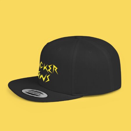 🖤 STACKER NEWS - Flat Bill Snapback (Embroidery)