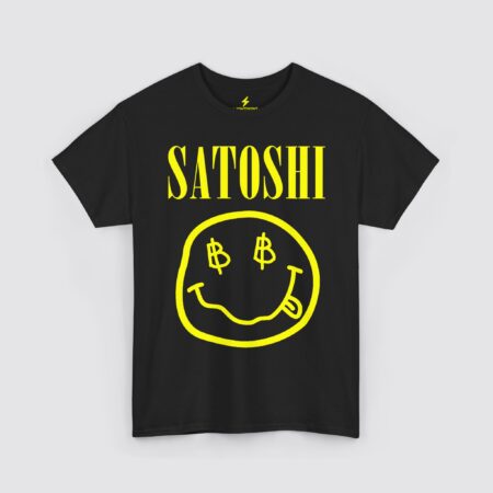 💚 🖤 🤍 🧡 🩶 🩷 Satoshi Bitcoin Smiley 💚 🖤 🤍 🧡 🩶 🩷 Satoshi Bitcoin Smiley
