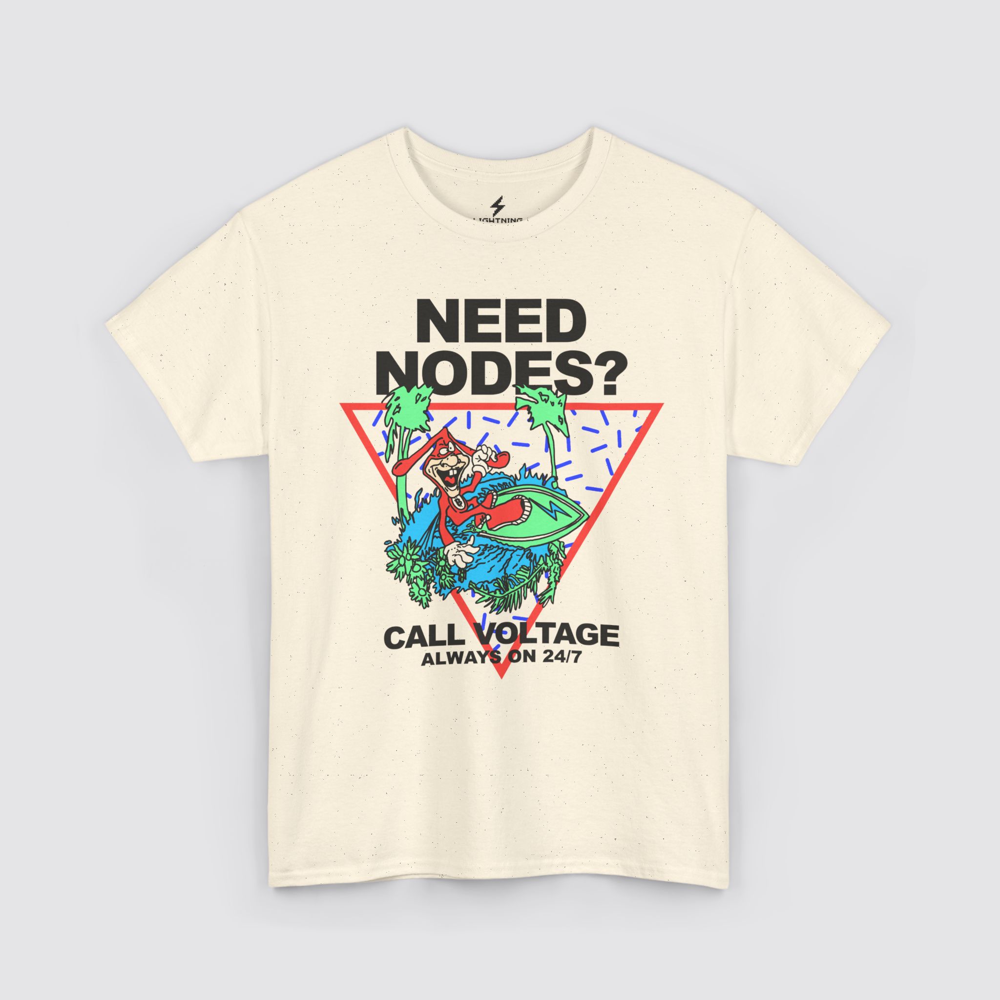 ๐ค Need Nodes? Call Voltage Surf Tech Tee ๐ค Need Nodes? Call Voltage Surf Tech Tee - Image 7