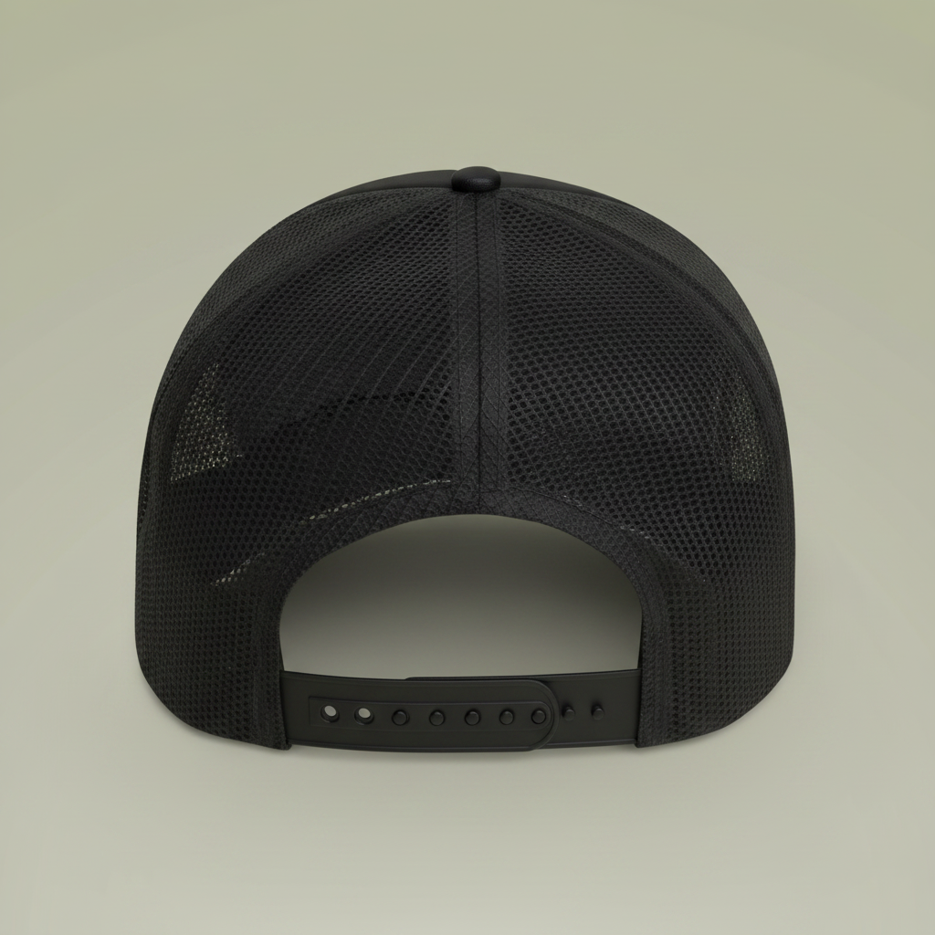💛 🖤 STACKER NEWS Night Trucker Cap (Embroidery)