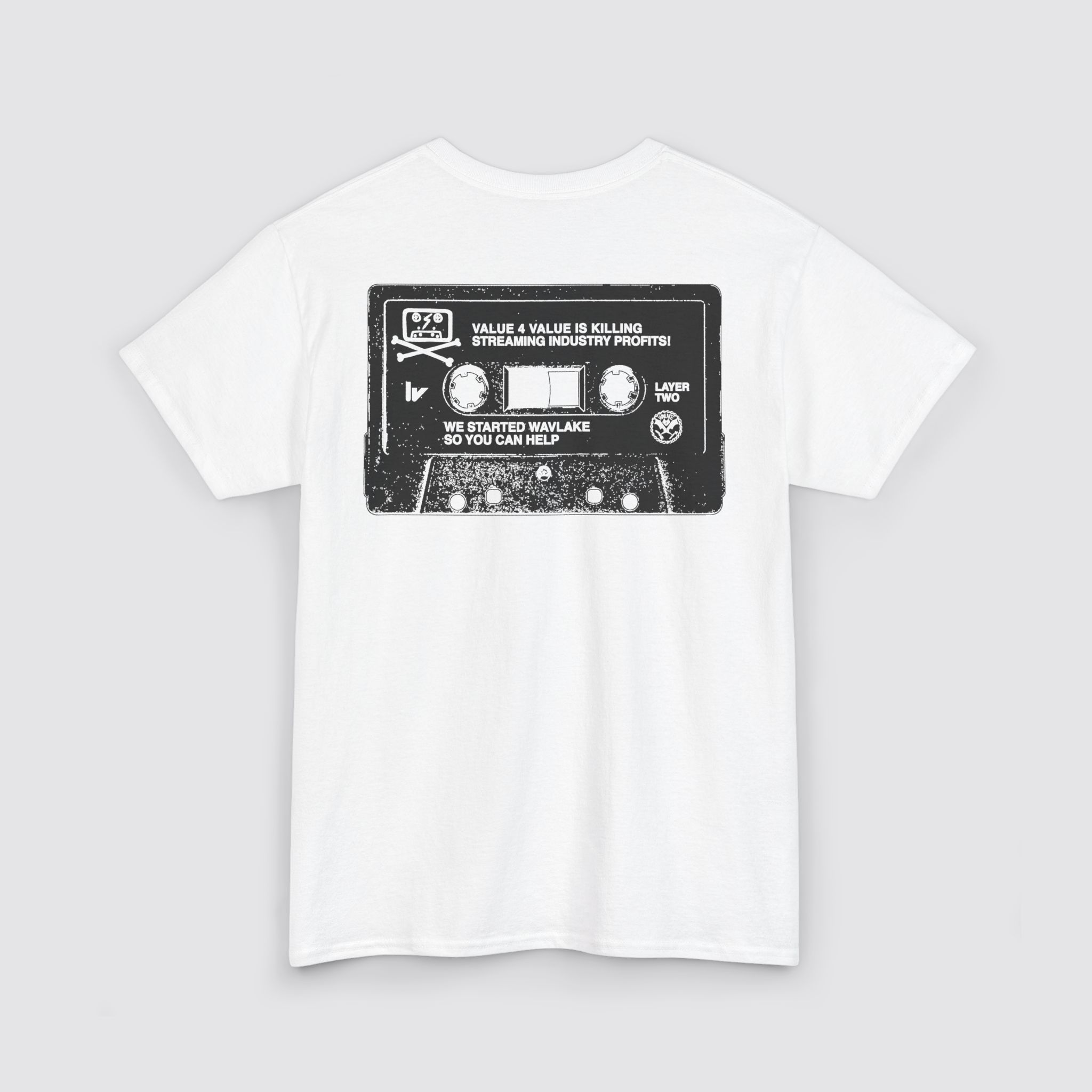 💚 🖤 🤍 🩶 WAVLAKE Mixtape Cassette Skull 💚 🖤 🤍 🩶 WAVLAKE Mixtape Cassette Skull - Image 6