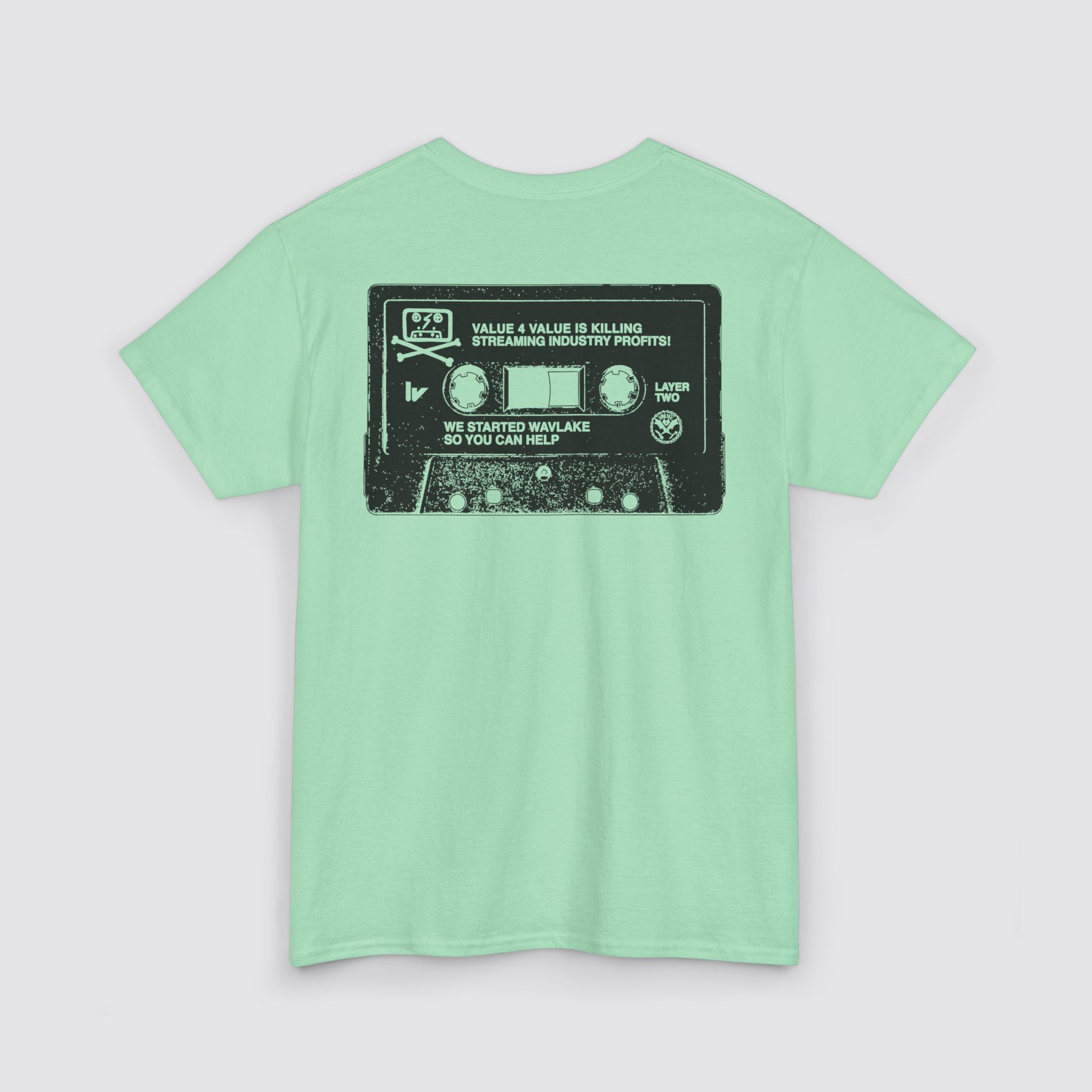 💚 🖤 🤍 🩶 WAVLAKE Mixtape Cassette Skull 💚 🖤 🤍 🩶 WAVLAKE Mixtape Cassette Skull - Image 14